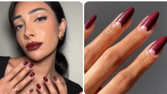 NOKTI BOJE VINA KAO VODEĆI TREND Žene će obožavati ovaj manikir, tako elegantan i sofisticiran
