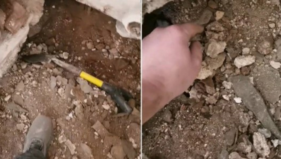 KOPAO JE RUPU ISPOD TOALETA I ZATEKAO UŽAS Imali su sreću što im se poplavilo kupatilo! Ono što je našao ledi krv u žilama