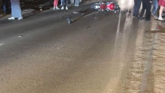 MOTOCIKLISTA OBOREN U OBRENOVCU Srča i delovi svuda po putu (FOTO)