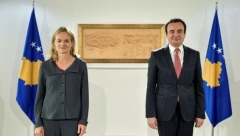 BRUKA! Marinika, Lazović i Grbović došli kod najveće Kurtijeve lobistkinje da traže sankcije za srpski narod (VIDEO)