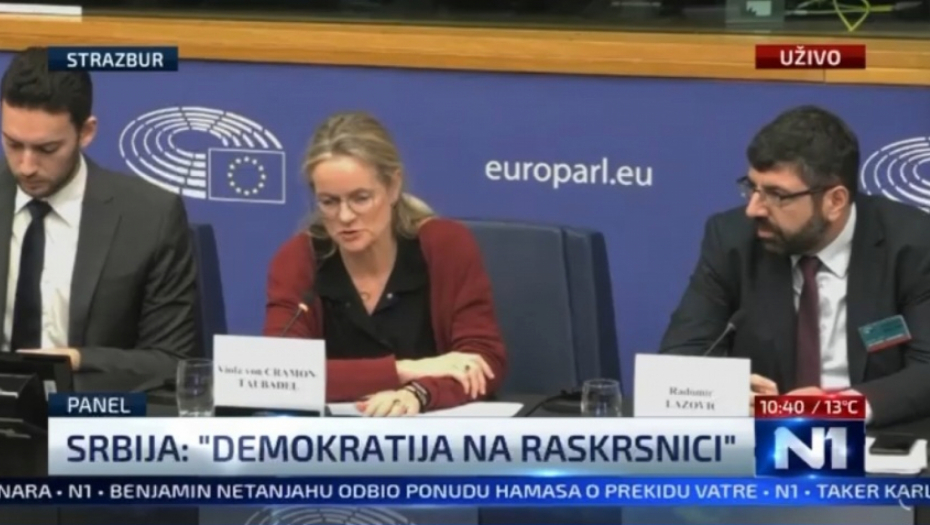 NIČEGA SE NE STIDE, NEMAJU NI MORAL, NI ČAST, NI OBRAZ Jovanović o ponašanju Đilasove opozicije u Strazburu