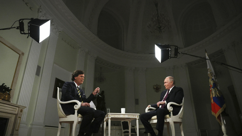 IZ KREMLJA KONAČNO OTKRILI Ovako je došlo do intervjua Takera Karlsona sa Putinom