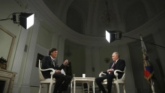 "SAMO PUTIN ŽELI MIR" Bivši obaveštajac i savetnik Zelenskog o intervjuu sa Takerom (VIDEO)