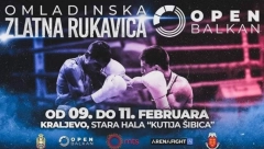 U kraljevačkoj “Kutiji šibica“ za omladinsku zlatnu rukavicu - nastavak OPEN BALKAN serije
