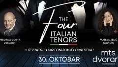 Četiri italijanska tenora prvi put u Beogradu