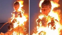 HRVATI SPALILI LUTKE SA LIKOM VUČIĆA I PUTINA Skandal bez presedana, gledajte ovo! (VIDEO)