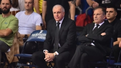 KAPA DOLE, ŽELJKO Obradović vratio igrače Partizana da gledaju krunisanje Zvezde