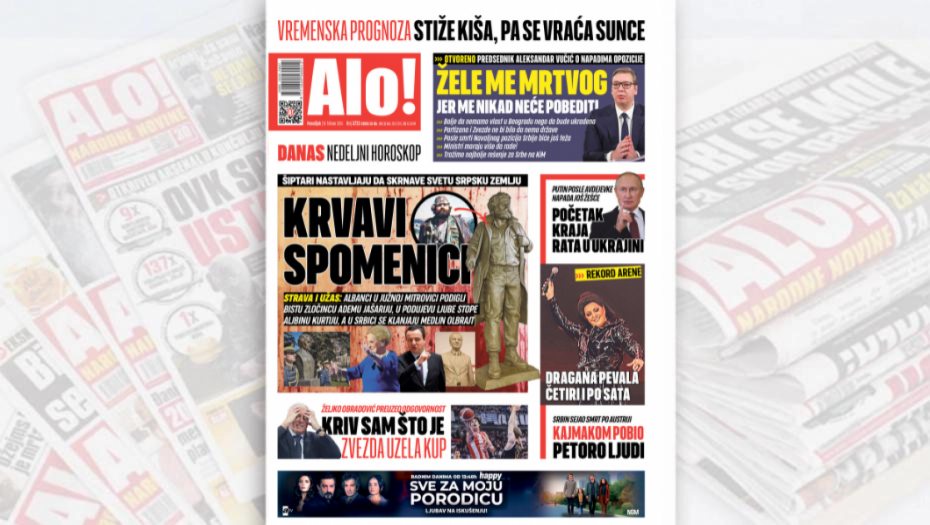 KRVAVI SPOMENICI Kurtijevi kerberi nastavljaju da skrnave svetu srpsku zemlju