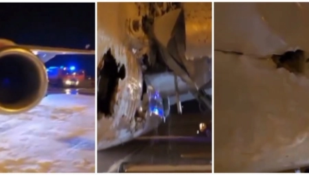 DRAMATIČAN SNIMAK, PUTNICI NAPUSTILI AVION Zbog ovoga je let za Dizeldorf otkazan na BG aerodromu - IZDATO ZVANIČNO SAOPŠTENJE