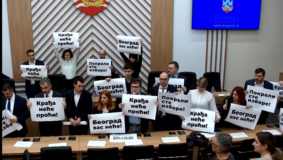 ĐILASOVCI ZA DANAS NAJAVILI NOVI HAOS U  BEOGRADSKOJ SKUPŠTINI Ne mogu da se pomire s izbornim porazom
