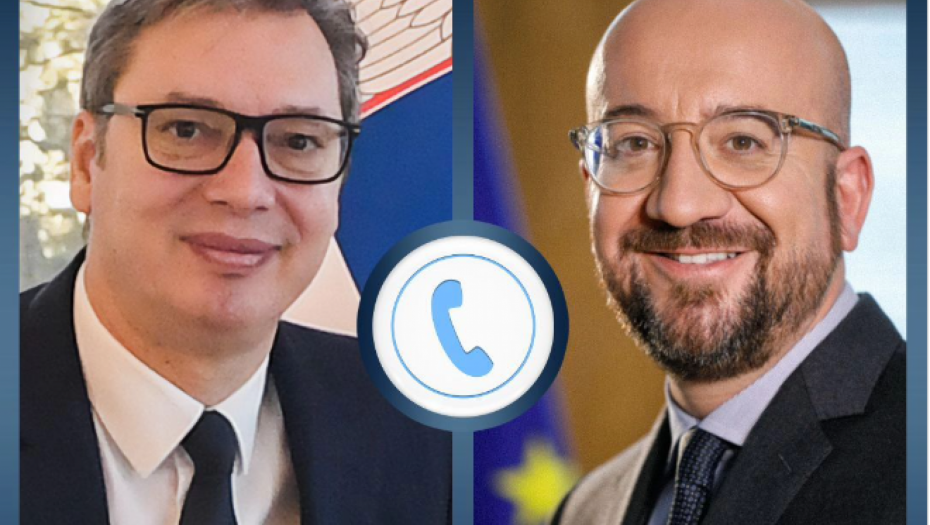 BUDUĆI PLANOVI ZA KiM I ZAPADNI BALKAN Vučić razgovarao sa predsednikom Evropskog saveta Šarlom Mišelom