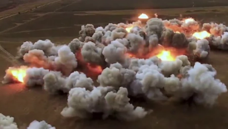 RUSIJA U PLAMENU, SVE OTIŠLO U VAZDUH! Pad drona uzrokovao požar i detonaciju ESKPLOZIVNIH naprava u Voronježu!