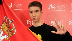 SRPSKA MUNJA SANJA VELIKE SNOVE Andrija Kostić napravio prvi korak ka zvezdama, želi da nasledi Luisa Hamiltona