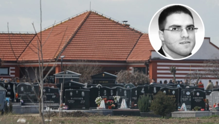POČELO OPELO LIKVIDIRANOM MILANU ŠUŠI (39) Neutešna porodica i prijatelji jecaju, inspektori u civilu nadgledaju prisutne (FOTO)