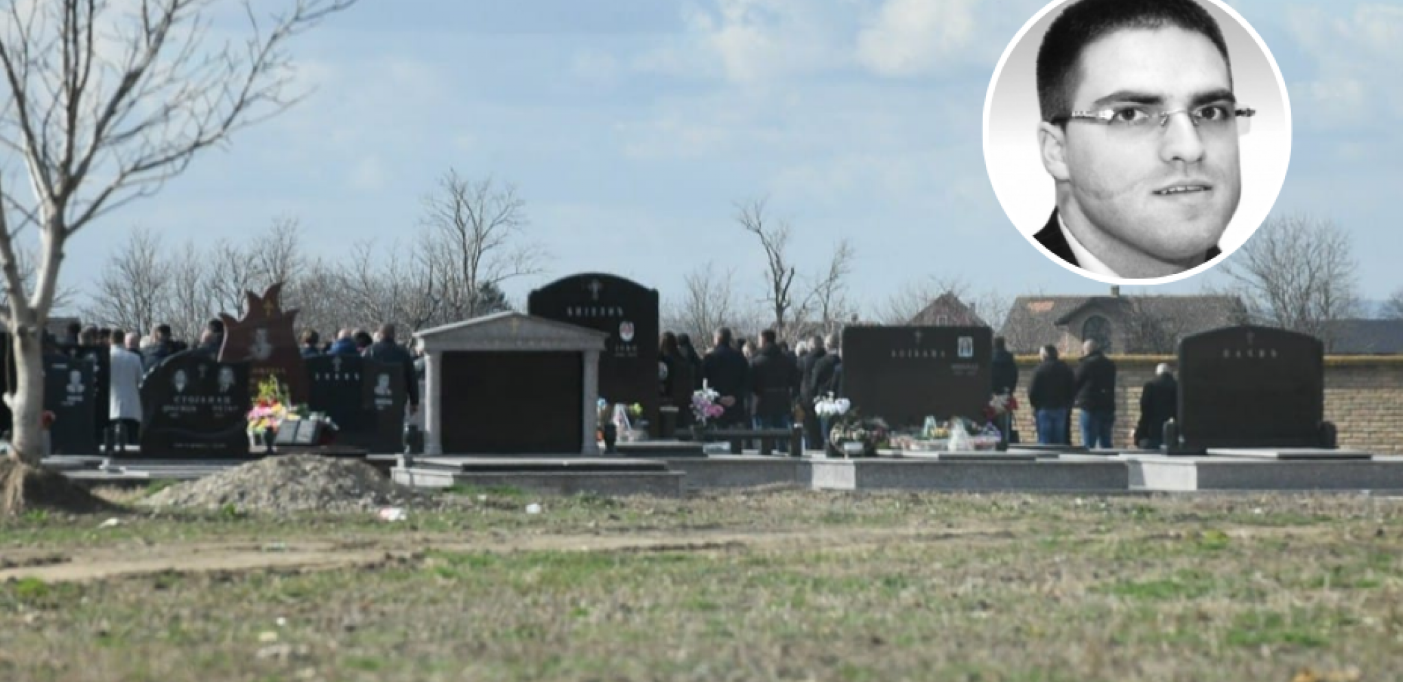 TUŽNOM PESMOM ISPRAĆAJU LIKVIDIRANOG ŠUŠU NA VEČNI POČINAK Milanova žena jedva stoji na nogama, svi jecaju