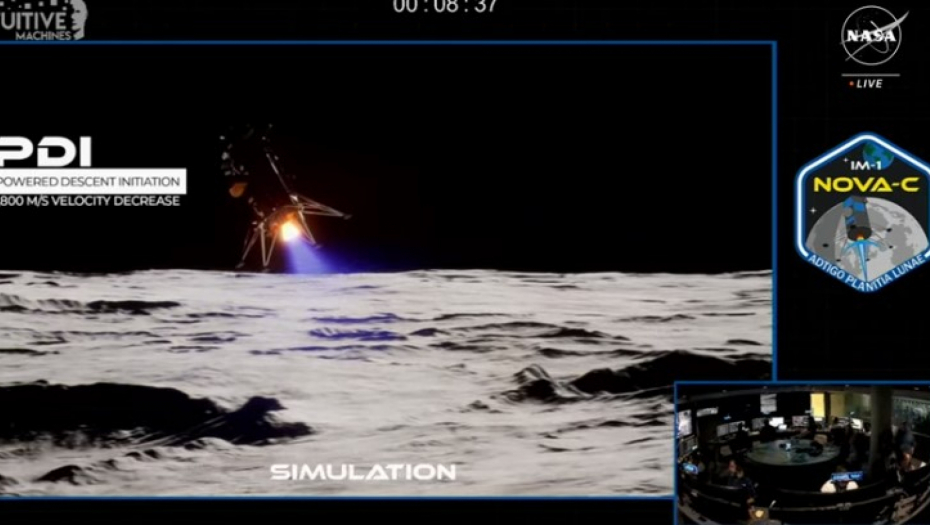 PRVI PUT POSLE VIŠE OD 50 GODINA Američka letelica sletela na Mesec