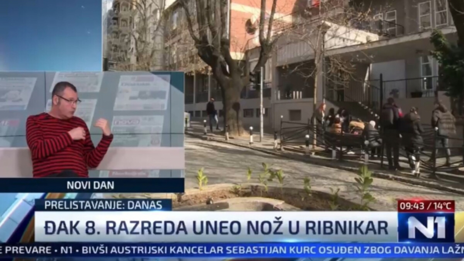 LUDILO NA N1 Za tragediju u “Ribnikaru” kriv grafit “kad se vojska na Kosovo vrati”?! (VIDEO)