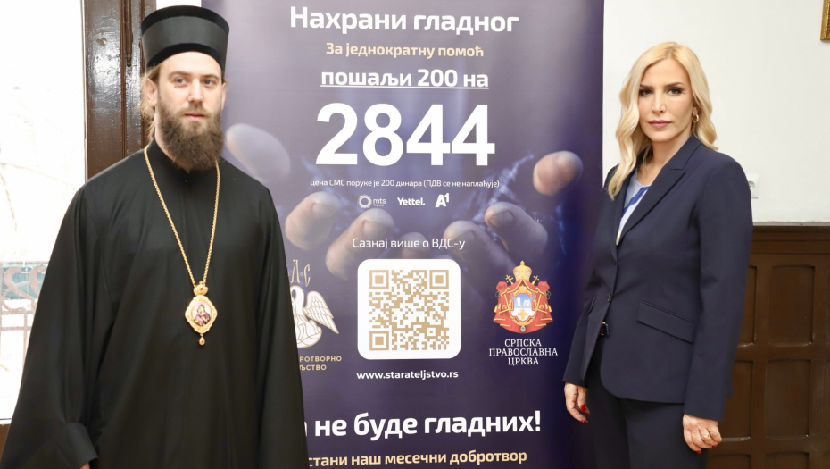 HUMANITARNI GEST MINISTARKE PRAVDE Popović donirala SPC pomoć za beskućnike i najsiromašnije Beograđane (FOTO)