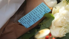 SUZE SAME KREĆU Na mestu gde je ubijen Stefan ostavljena potresna poruka, od njegove "male Maše" (FOTO)