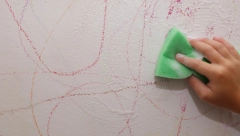 ZIDOVE SAM OPRALA SMESOM OD DVA SATOJKA Rezultat me zaprepastio, izgledalo je kao da sam okrečila stan