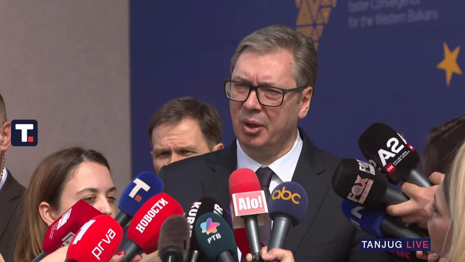 VUČIĆ SE OBRATIO IZ TIRANE "Plašim se da idemo ka daljem usložnjavanju problema u svetu" (VIDEO)