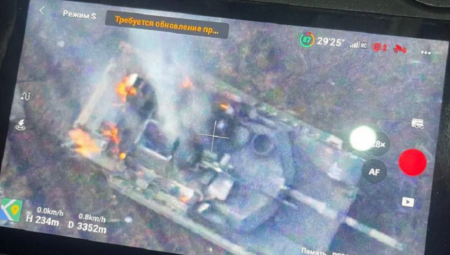 JOŠ JEDNA AMERIČKA "ZVER" RAZNETA U UKRAJINI Direktan udarac sa leđa, nije mu bilo spasa! (VIDEO)