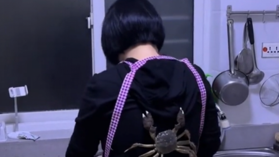 NAŠLA SE U OPASNOSTI, A DA NIJE NI PRIMETILA Žena kuvala ručak, a onda joj se na leđima pojavilo OVO (VIDEO)