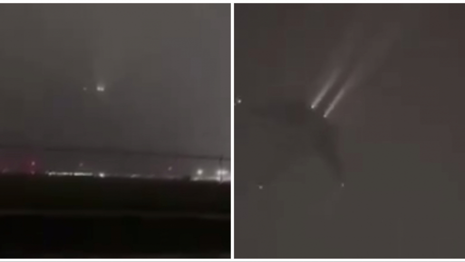 GORM UDARIO U AVION Kamera snimila jezivu scenu (VIDEO)