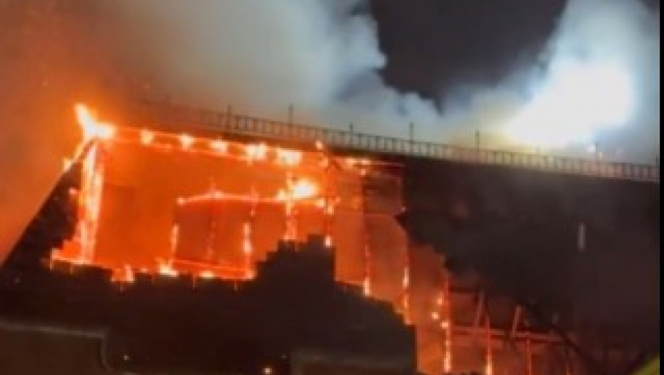 NA TERENU BILO 30 VATROGASACA Detalji požara na Novom Beogradu,