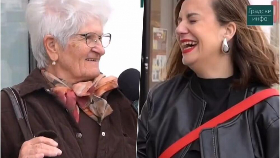 DA LI VAM JE SUPRUG NEKAD KUPIO GLUP POKLON ZA 8.MART...Zbog ODGOVORA ove bake voditeljka nije mogla da prestane da se SMEJE (VIDEO)