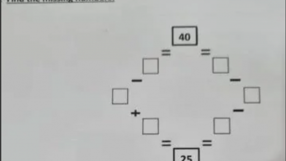 OVAJ MATEMATIČKI ZADATAK ZBUNJUJE CEO SVET Da li vi možete da ga rešite? (FOTO)