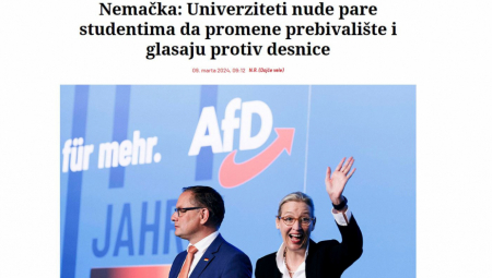 KOGA BRE VIŠE LAŽETE Nemci javno organizuju migraciju birača i još daju pare, a kada se jedna srpska glava preseli u Beograd to je izborna krađa!