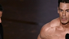 VODITELJ TRČAO DA GA ZAUSTAVI Glumac Džon Sina izašao na binu k’o od majke rođen, Margo Robi vrištala od smeha