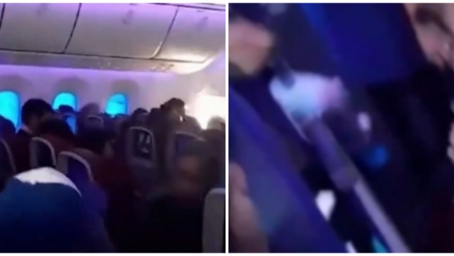 "TO JE TO, GOTOVI SMO": Pojavio se snimak iz aviona koji je u sekundi počeo da propada, putnici se prenerazili od straha