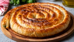 BUREK SA ŠAMPINJONIMA Od gotovih kora, sočan i slasan, sve što vam treba za dobar početak dana