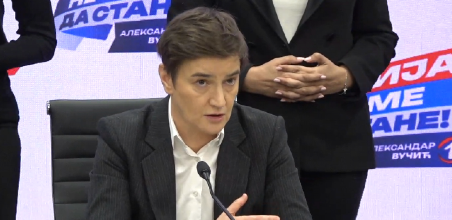 KADA POMINJU DA ĆE VUČIĆA UBITI ONDA SVI ĆUTE! Brnabić "Niko to nije osudio iz njihove samozvane elite"