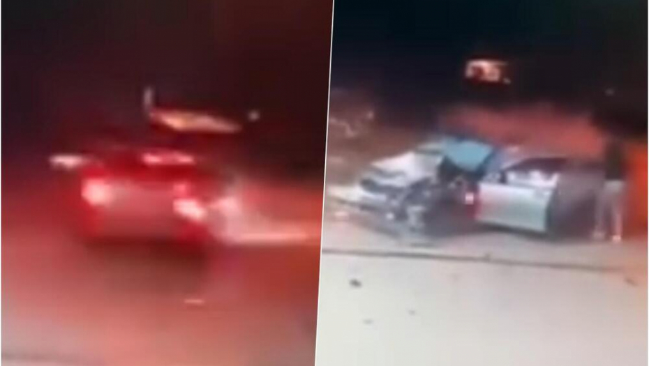 UDARIO AUTOM U BANKINU I ODLETEO NA LEVU STANU! Saobraćajka u Bubanj potoku! (VIDEO)