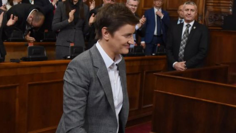 OVA FUNKCIJA JE ZA MENE VELIKA ČAST I PRIVILEGIJA Brnabić: Živela Srbija!