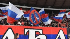 OVO NISTE VIDELI U TV PRENOSU Navijači Zenita poslali poruku za Kosmet od koje se SRCE KIDA, prava podrška od RUSKE BRAĆE (FOTO)