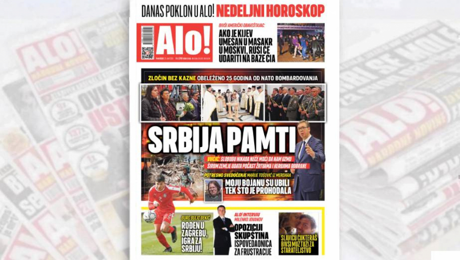 SRBIJA PAMTI NATO AGRESIJU Vučić: Slobodu nikada neće moći da nam uzmu