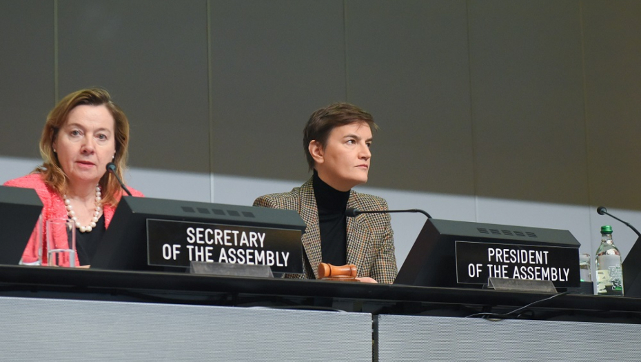 Brnabić predsedava 148. Skupštinom Interparlamentarne unije u Ženevi
