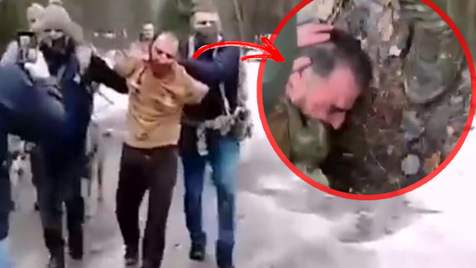 PRODAJE SE OKRVAVLJENI NOŽ KOJIM JE TERORISTI ODSEČENO UVO? Završio na aukciji, ruski vojnik ga naterao DA POJEDE SVOJ DEO TELA