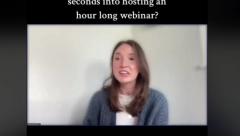 SNIMAK POSTAO VIRALAN NA MREŽAMA Tokom onlajn sastanka devojka SAMO NESTALA! Čulo se BUUUM (VIDEO)