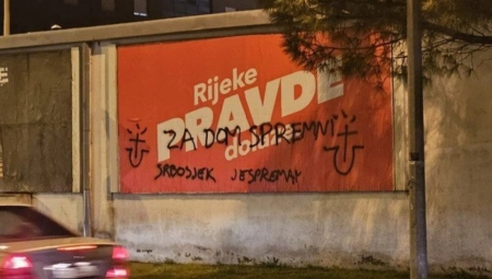 "SRBOSJEK JE SPREMAN" ČEKAMO VAS! Ustaška mržnja u punom jeku! (FOTO)