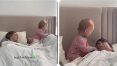 SNIMAK KOJI JE NASMEJAO MILIONE Mama podelila kako izgleda jutro sa bebom, ono što je uradila je potpuni hit