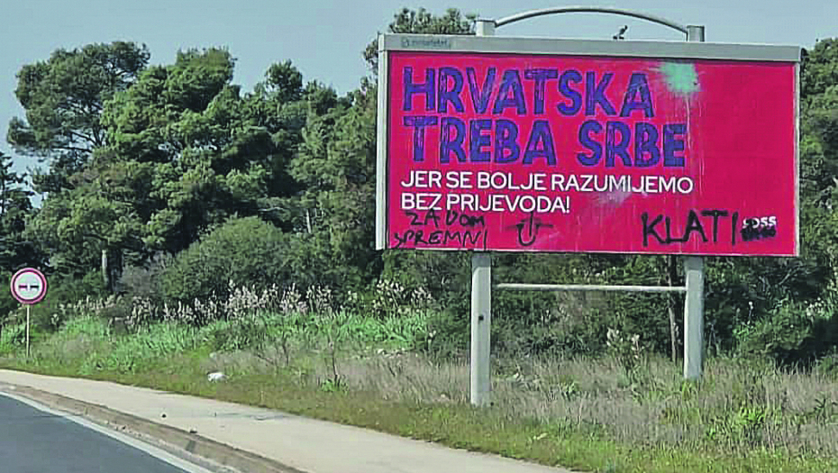 U HRVATSKOJ BI OPET DA KOLJU SRBE Stravična mržnja na delu