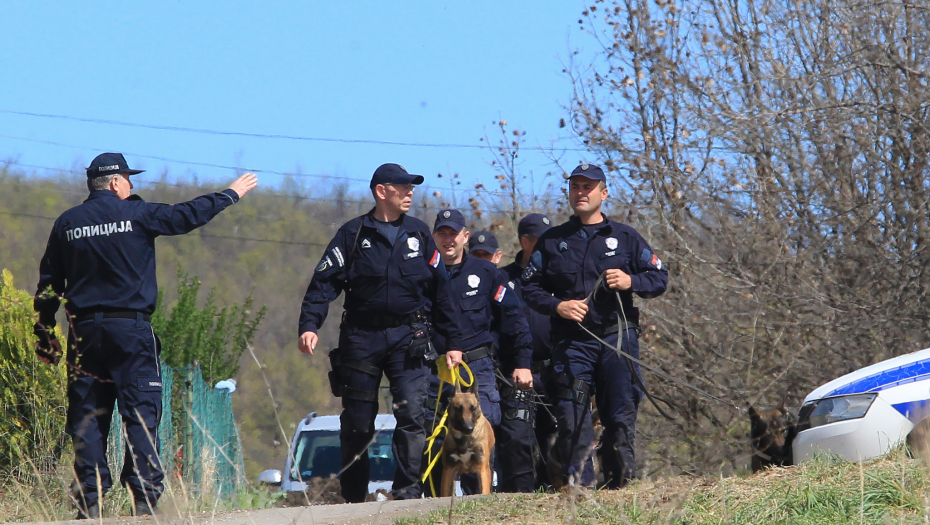 ŽANDARMERIJA PRETRAŽUJE POLJA U SELU LUKA KOD BORA Traga se za dokazima