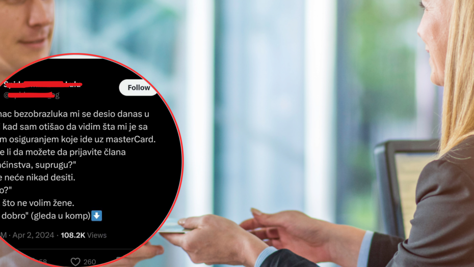 UMISLIO DA GA PROZIVAJU JER JE GEJ, PA NAPRAVIO HAOS Zbog nekoliko stavki gori Tviter, "Jedini bezobrazan tu si ti"