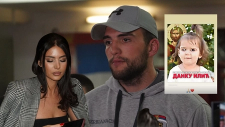 LIK MALE DANKE, A IZA NJE ISUS! Veljko i Anastasija Ražnatović se istom porukom oprostili od ubijene devojčice