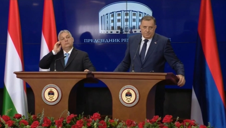 DODIK ODLIKOVAO VIKTORA ORBANA Ovo odlikovanje prošle godine dobio je Putin